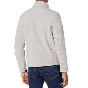 Chaqueta de invierno Softshell para hombre de alta calidad para deportes al aire libre transpirable con cuello levantado para escalada en roca Camping frontal - Product Image 2