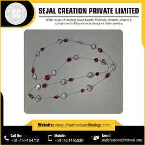 925 <b>Sterling</b> <b>Silver</b> <b>Necklace</b> Set at Lowest Price - Product Image 6