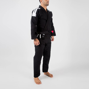 แสงอัลตร้า Preshrunk สีขาวผู้ใหญ่บราซิล Jiu Jitsu BJJ Gi พร้อมเข็มขัดสีขาวฟรี - Product Image 5