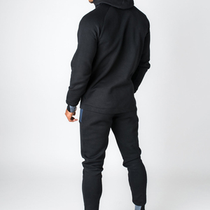 Conjunto Deportivo Sostenible de Nuevo Diseño OEM, Traje Deportivo para Hombre, Ropa Deportiva Lisa, Trajes Deportivos de Algodón/Poliéster Puro - Product Image 5