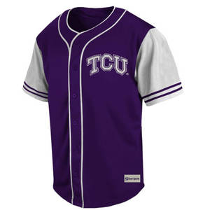 Chemises de baseball unisexes pour adultes sur mesure, respirantes, à séchage rapide, antibactériennes, broderie personnalisée, équipe personnalisée, fabriquées au Pakistan - Product Image 5