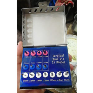 Kit de 15 instruments orthodontiques en acier inoxydable chirurgical de haute qualité pour implants dentaires et rehaussement de sinus 2026 - Product Image 6