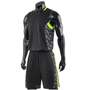 Uniforme de baloncesto sublimado para hombre, combinación de colores, 2022 poliéster, último diseño, 100% - Product Image 4