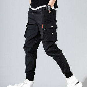Pantalon Cargo tactique de rue pour hommes, livraison gratuite, style Hip Hop, jogging, poches multiples, culotte de pêche, à la mode - Product Image 2
