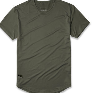 Camiseta deportiva para hombre, ropa de gimnasio con logotipo personalizado, Camiseta estampada de poliéster de talla grande, venta al por mayor - Product Image 1