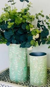 Pot de fleur en incrustation d'os avec ensemble de 2 pièces pour cadeau Pot de fleur en incrustation d'os et vaisselle décorative - Product Image 6