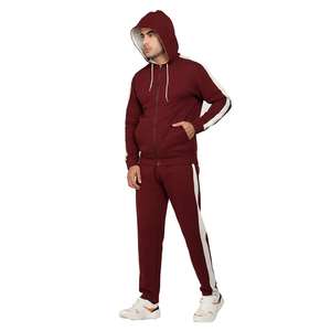 Custom Logo <b>Embroidery</b> Wholesale Autumn Spring Men's Sweatsuit Streetwear Hoodie Sweat Suits 2 Piece Sets Fleece Men OEM Service - Product Image 5