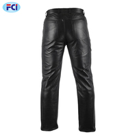 Herren Business Slim Fit Stretchy Schwarz Kunstleder hose Männlich Elastisch Enge Hose PU Leder Glänzende Hose