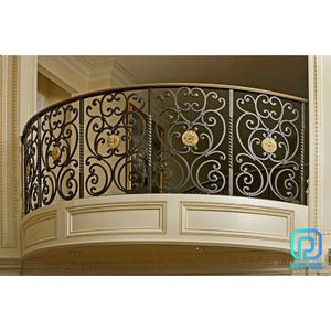 Best Price In Bulk Wrought Iron Balcony Balustrade Fence Railing Design - Product Image 3