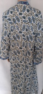 Último diseñador de verano Maxi vestido único con estilo Hippie bohemio Kimono estilo con volantes cuello en V mujeres vestidos de playa de tamaño libre - Product Image 6