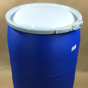 Barril aberto azul de plástico 60 l, barril do barril superior/plásticos 220 litre 48 galão barril do tambor plástico