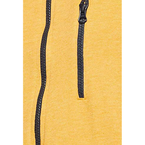 Chaqueta con Logo personalizado para hombre, chaqueta unisex de talla grande, estilo Bomber, con mangas de cuero, venta al por mayor - Product Image 6