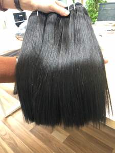 APOHair-Paquetes de cabello humano sin procesar DD SDD Super doble dibujado negro recto 10A estilos de grado longitudes de onda 8-28 pulgadas, venta al por mayor - Product Image 5