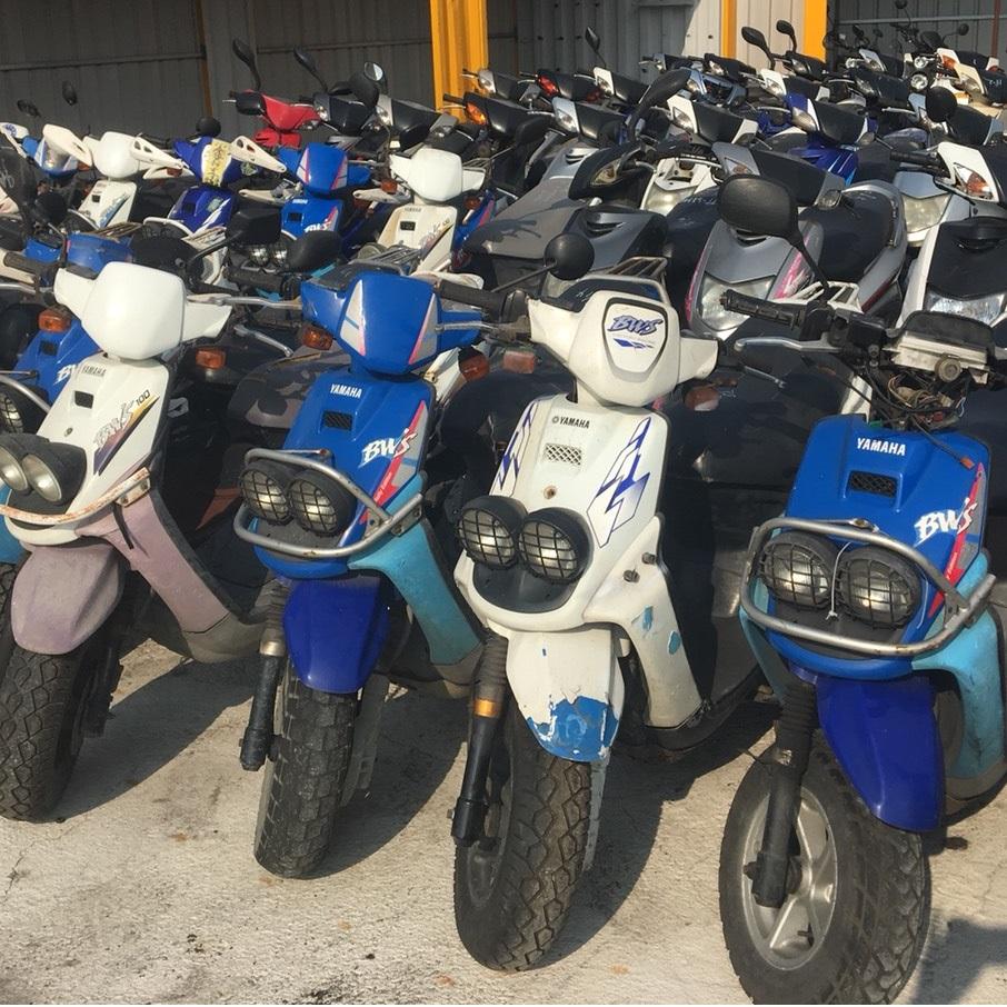 BWS 50/100 USED SCOOTERS MOTORCYCLES FORM TAIWAN