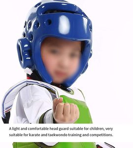 Protector de Cabeza de Taekwondo Personalizado en Color para Niños, Protector de Cabeza de Goma de Alta Calidad, Todos los Tamaños, Precio al por Mayor, Directo de Fábrica - Product Image 5