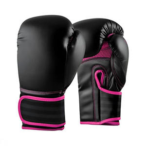 Guantes de boxeo de cuero sintético para entrenamiento profesional, 10oz, 12oz - Product Image 5