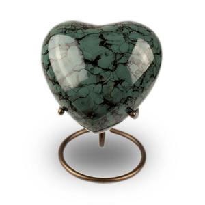 Best Selling High Quality Metallic Heart Shaped <b>Small</b> Keepsakes Cremation <b>Urns</b> <b>For</b> <b>Human</b> <b>Ashes</b>/Funeral Supplies - Product Image 5