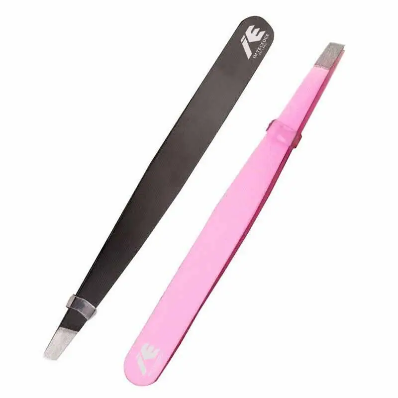 Hot sales CE ISO Approved Top of our productions Most Selling Products Japanese Stainless-Steel Tweezers Black and Pink Light We