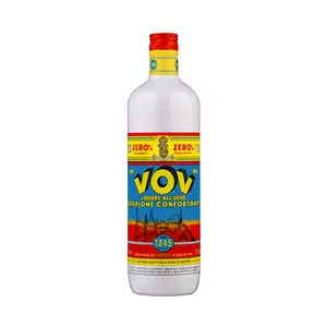 Spiritueux italiens de haute qualité VOV Zabajone liqueur 70 cl avec oeufs digestif boisson alcoolisée 17.8%