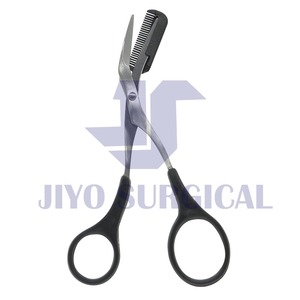 Peigne professionnel à sourcils, pour femmes, ciseaux de cheveux, 1 pièce - Product Image 4