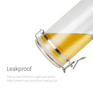 [Holar] Almacenamiento de cocina hecho en Taiwán, juego de recipientes acrílicos transparentes para alimentos de 1800ml con tapa hermética - Product Image 4