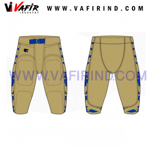 กางเกงยูนิฟอร์มอเมริกันฟุตบอลแบบระบายอากาศได้ดี ไซส์พลัส พร้อมแผ่นรอง แบบสั่งทำพิเศษ - Product Image 3