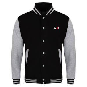 Vente de gros GAF-Vestes universitaires personnalisées pour hommes, veste en laine de grande taille avec manches en cuir, manteau d'hiver Letterman de l'équipe universitaire - Product Image 6