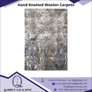 Prix bas de l'exportateur de confiance meilleure qualité Style moderne durable noué à la main laine/soie conception tibétaine ensemble de tapis tapis de maison - Product Image 3