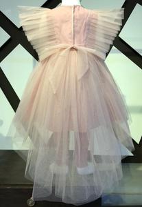 ชุดเดรสเด็กผู้หญิงแขนกุด แต่งระบายไหล่ สวยงาม เนื้อผ้านุ่ม ซาตินเดนิม ความยาวระดับเข่า ประดับลายดอกไม้ สำหรับฤดูใบไม้ผลิ - Product Image 5