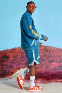 Trajes de hombre de dos piezas personalizados al por mayor traje casual de moda transpirable conjuntos de chándal de verano - Product Image 2