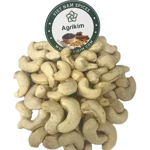 Noix de cajou biologiques de qualité supérieure n°1 du fabricant vietnamien AGRIKIM, certifiées ISO 22000:2018, traitement brut WW240/320/450 - Product Image 1