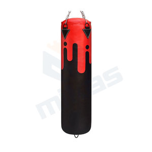 Saco de boxeo de cuero PU 2024, saco de boxeo grande colgante - Product Image 1