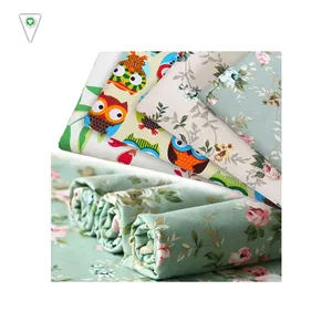 Indian Exporter of High Quality Digital Print Organic Cotton Canvas Fabric for Home Textile