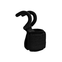 Accessoire professionnel d'équipement d'entraînement de forme physique de gymnastique en acier résistant EVA antidérapant tirer haltérophilie crochet de puissance musculation
