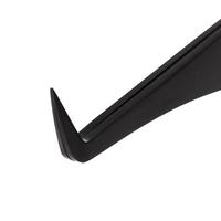 Pince à épiler japonaise en acier inoxydable de qualité chirurgicale pour cils, avec pointes en fibre de précision, anti-magnétique, durable et anti-statique