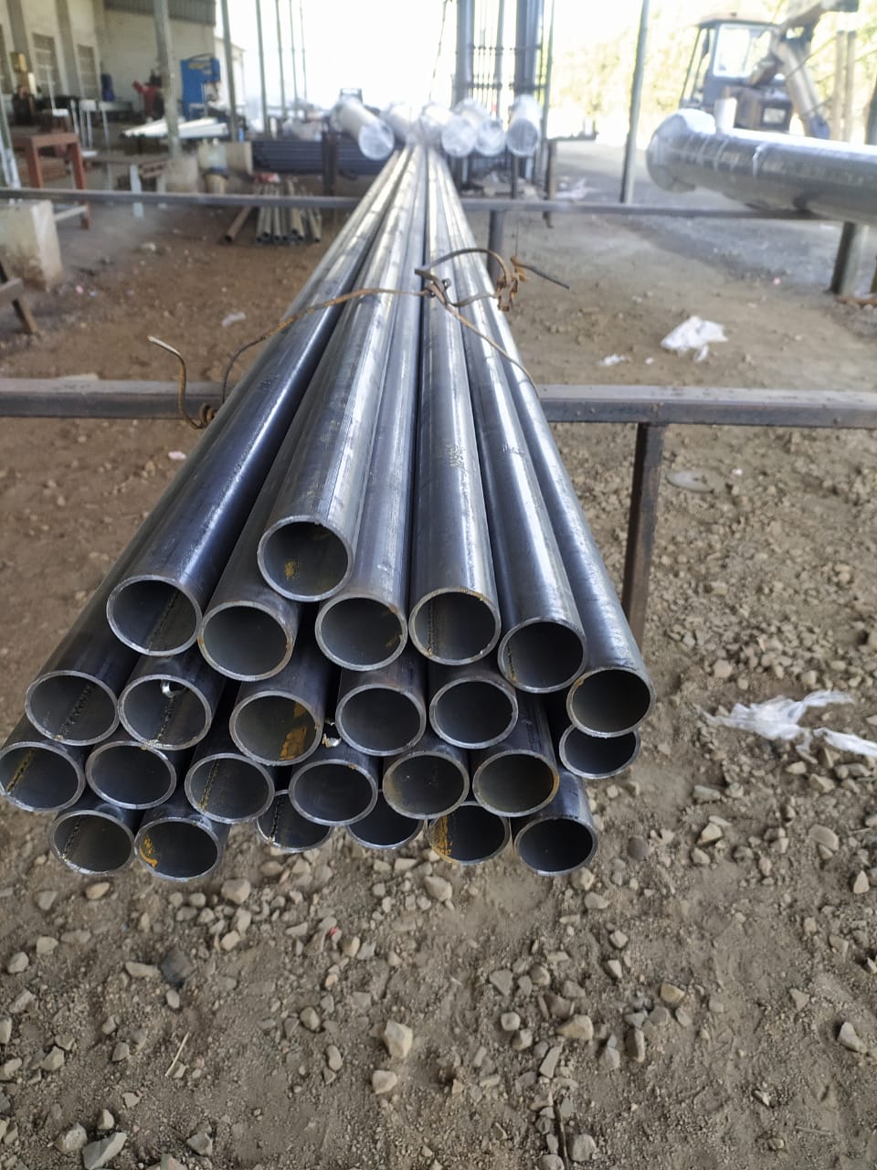 MS MILD PRE-GALVANIZED STEEL PIPE SEAMLESS WELDED BLACK STEEL TUBE PIPE ERW WELDED MILD STEEL PIPES PRE-GALVANIZED POWDE