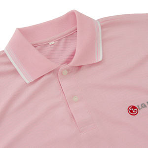 Polo de Golf à manches courtes pour hommes, t-shirt de Performance anti-humidité tissé, fabriqué au Vietnam, OEM - Product Image 4