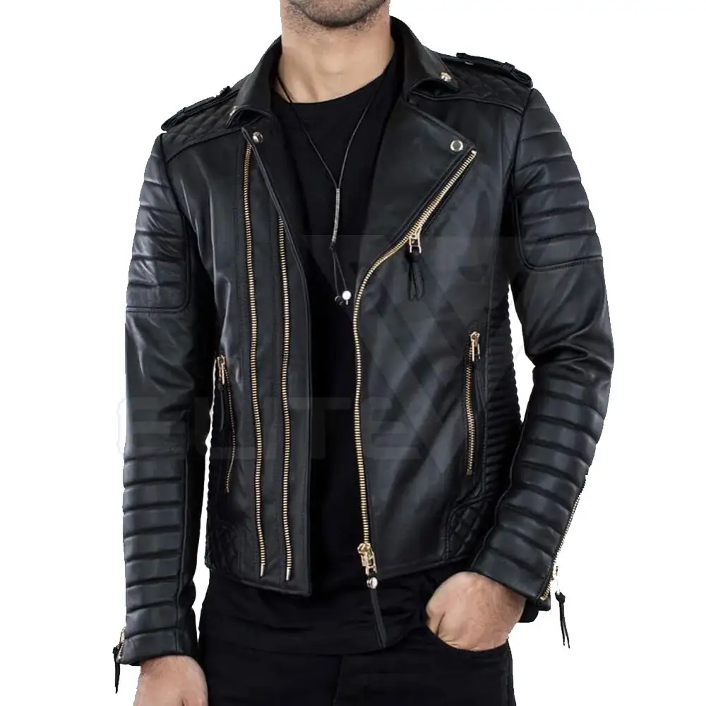 High Quality Men Clothing Flop Jacket New Arrival Best Selling Price Men Flop Leather Jacket