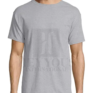 Custom High Quality Plain Boys Tshirt Custom Logo Blue Grey And Custom Colours Men T Shirts