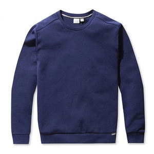 Sweat-shirt à col ras du cou pour hommes, pull personnalisé en molleton, vente en gros - Product Image 1
