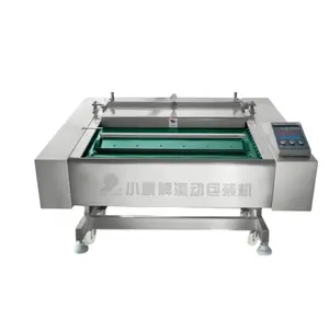 Industrielle Vakuum ier gürtel Typ Rolling Continuous Fruit Packing Machine/Fleisch Vakuum verpackung Versiegelung maschine Vakuum verpackung