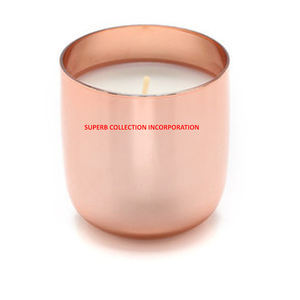 Bocaux porte-cire en cuivre poli uni T Light - Product Image 2