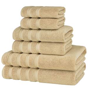 Hot Sale High Quality 100% Cotton 6-Piece Towel Set 2 Bath 2 Hand 2 <b>Washcloths</b> Knitted 600gsm Weigh for Bedroom for Christmas - Product Image 6