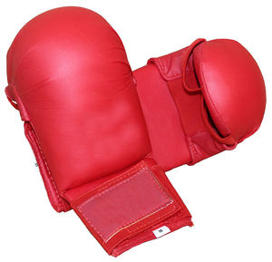 ถุงมือคาราเต้ออกแบบโลโก้ได้ตามต้องการ,ถุงมือสำหรับฝึกศิลปะป้องกันตัว - Product Image 4