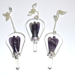 Pendules d'ange en améthyste, vente en gros de horloges, - Product Image 1