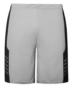 กางเกงขาสั้นกีฬาลำลองเอวยางยืดสำหรับผู้ชายสีพื้นพิมพ์ลายเป็นมิตรกับสิ่งแวดล้อมจากบังคลาเทศราคาไม่แพง - Product Image 1