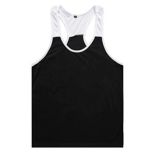 Offres Spéciales Logo personnalisé grande taille vêtements de sport de gymnastique hommes coton Stringer débardeur respirant tricoté Style décontracté - Product Image 1