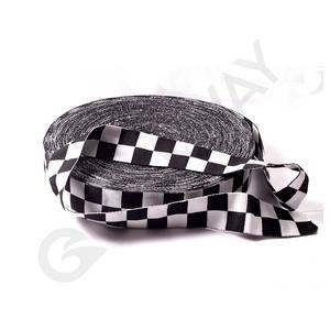 Fil de coton satiné de haute qualité et rubans de cérémonie gros-grain avec tissu en soie avec logo personnalisé - Product Image 2