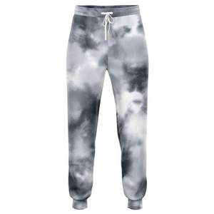 Venta al por mayor de pantalones de Jogger con logotipo de diseño personalizado para las mujeres mejor Material Tie Dye estampado encaje pintado invierno Running Active Wear - Product Image 1