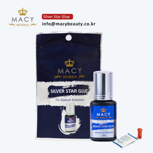 Pegamento para pestañas, venta al por mayor de fábrica, Corea, Unión Ultra fuerte, menos de 1 segundo, pegamento de estrella plateada - Product Image 2